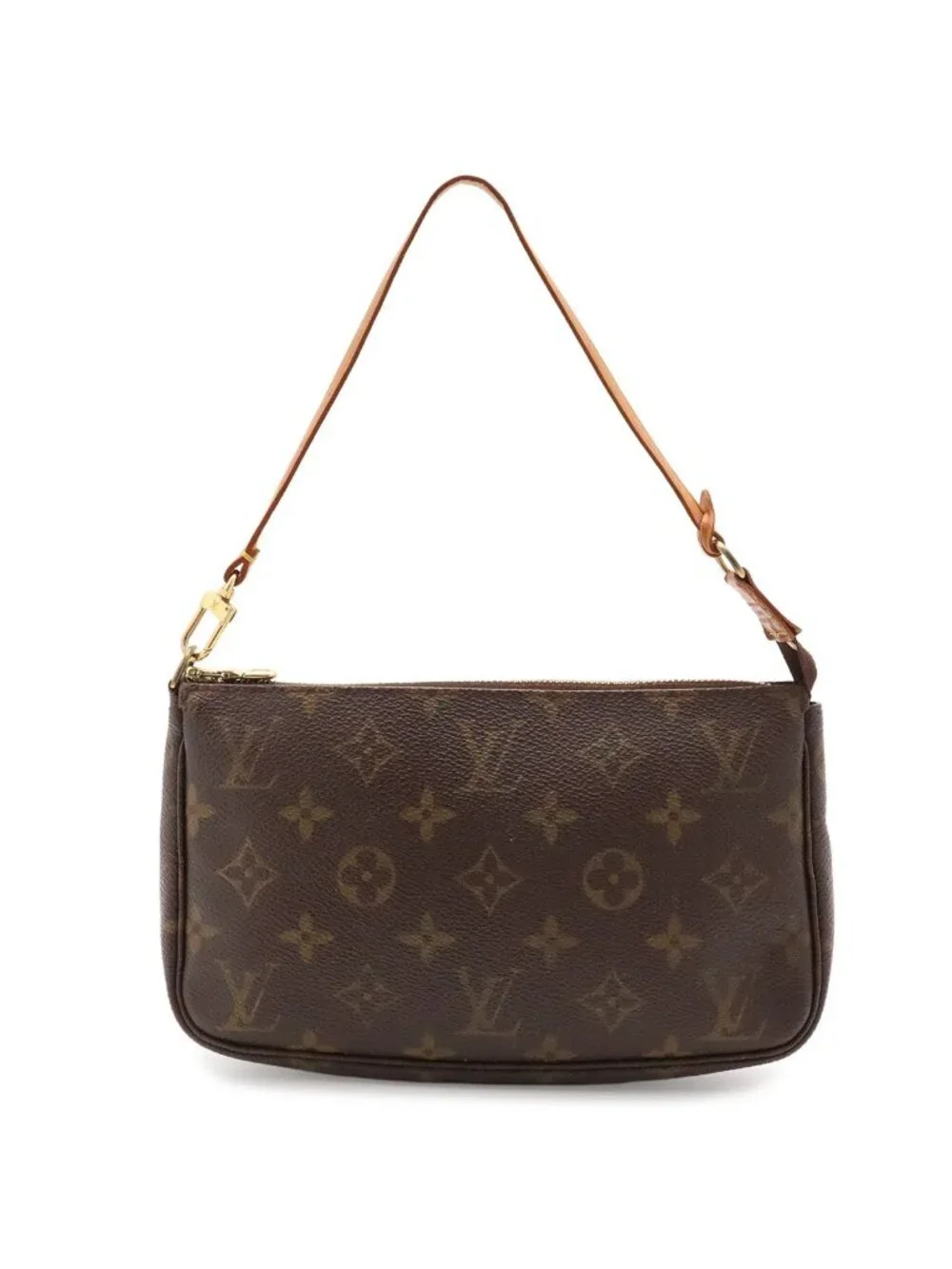 Louis Vuitton Monogram Pochette Soir Pouch Handbag Party